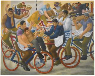William Roberts, R.A. - Bicycle Boys