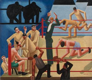 William Roberts, R.A. - Boxers