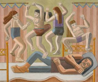 William Roberts, R.A. - Dream of Dancing Women