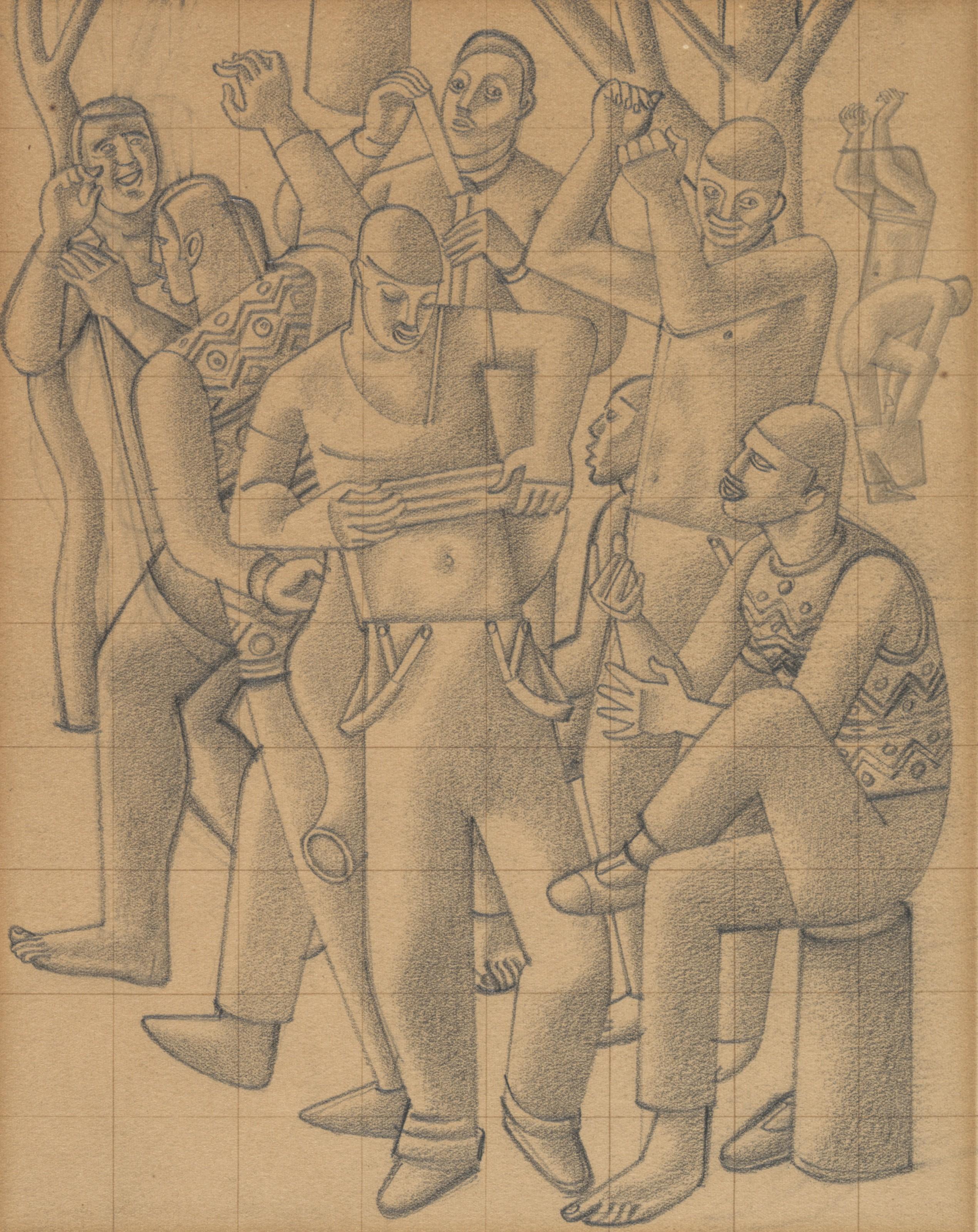 William Roberts, R.A. - Going to Swim