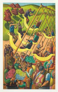 William Roberts R.A. - London Underground, Londons Fairs