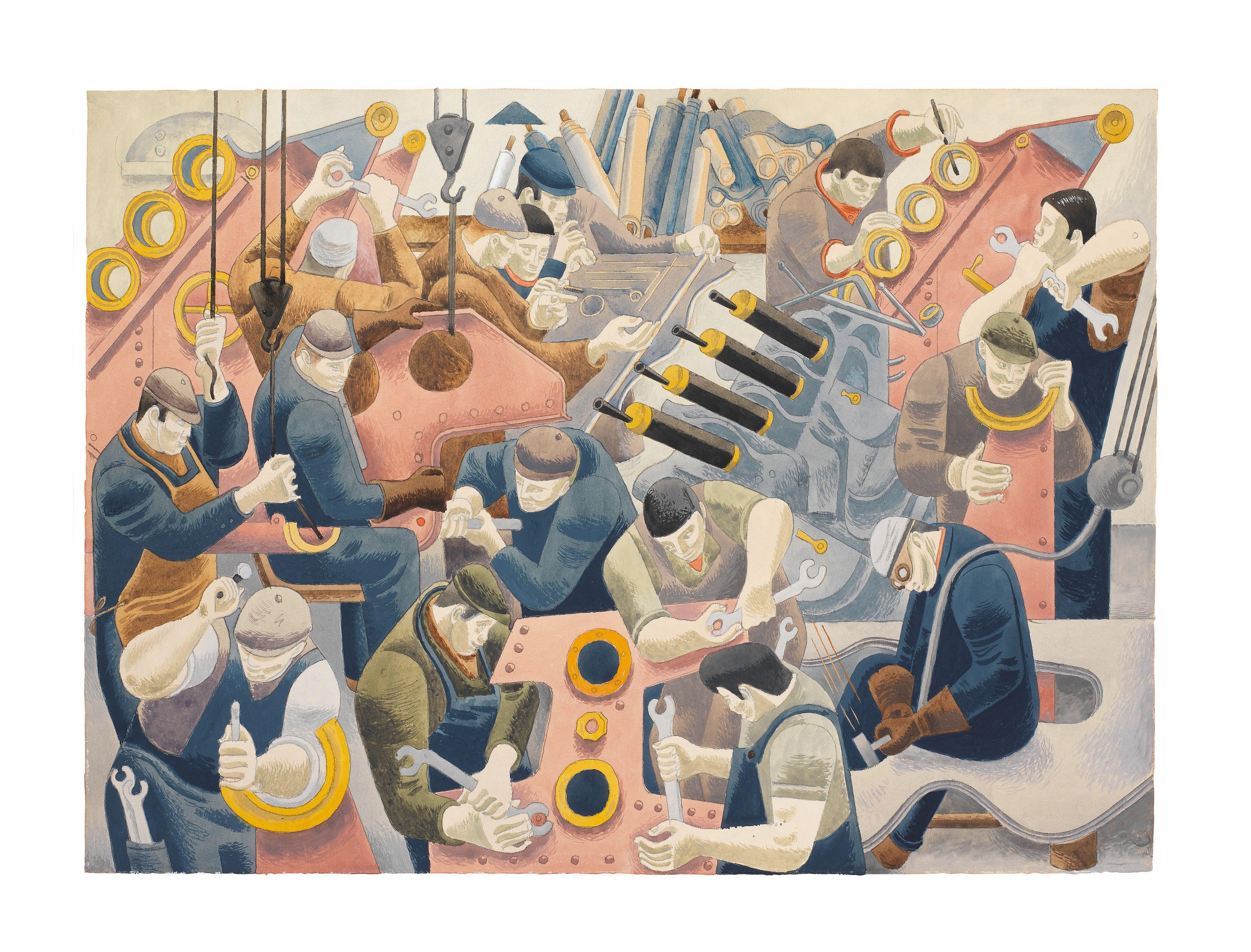 William Roberts R.A. - Munitions Factory