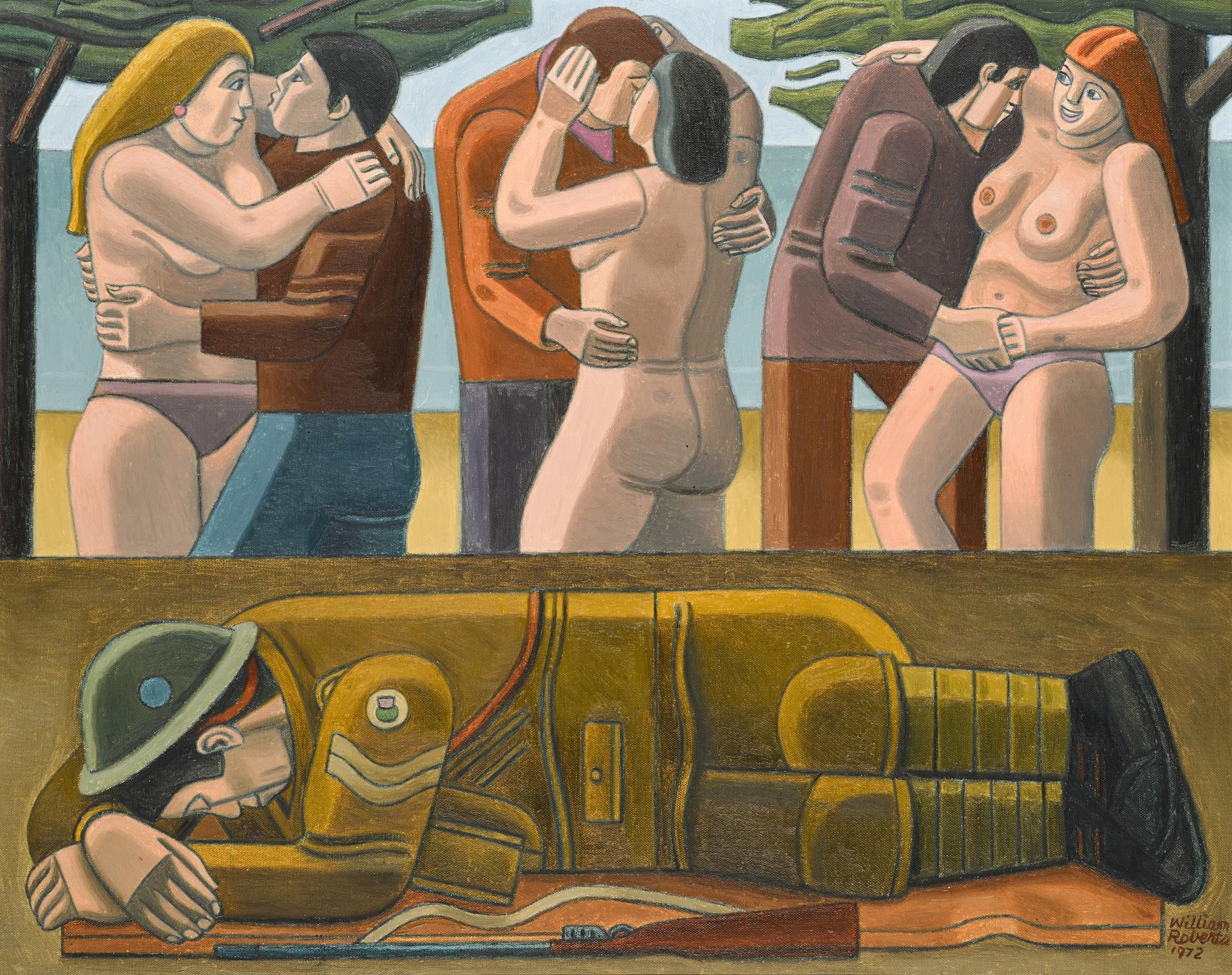 William Roberts, R.A. - Soldier\'s Dream