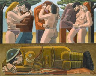 William Roberts, R.A. - Soldier\'s Dream