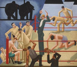 William Roberts, R.A. - The Boxing Match