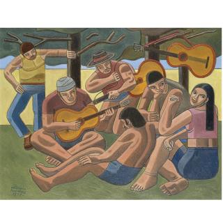 William Roberts, R.A. - The Guitarists