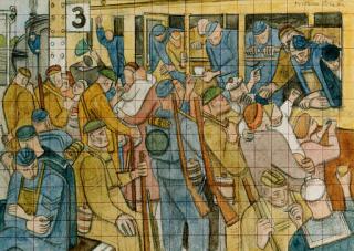 William Roberts, R.A. - The Railway Station