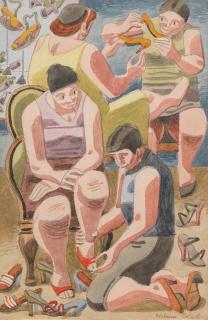 William Roberts R.A. - The Shoe Shop