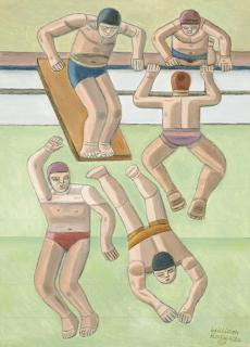 William Roberts, R.A. - The Swimmers