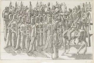 William Roberts, R.A. - Trooping of the Colour