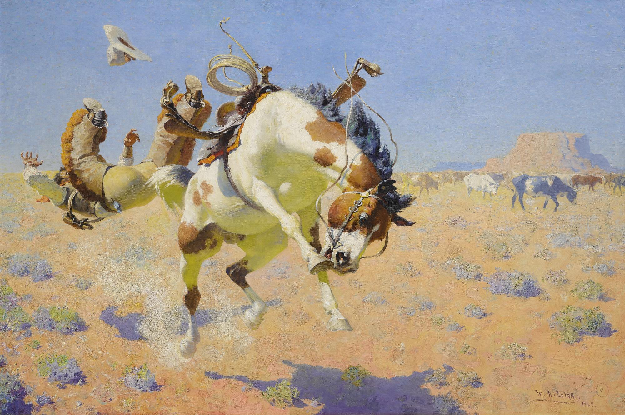 William Robinson Leigh - A Low-Down Trick