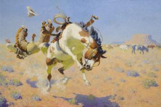 William Robinson Leigh - A Low-Down Trick