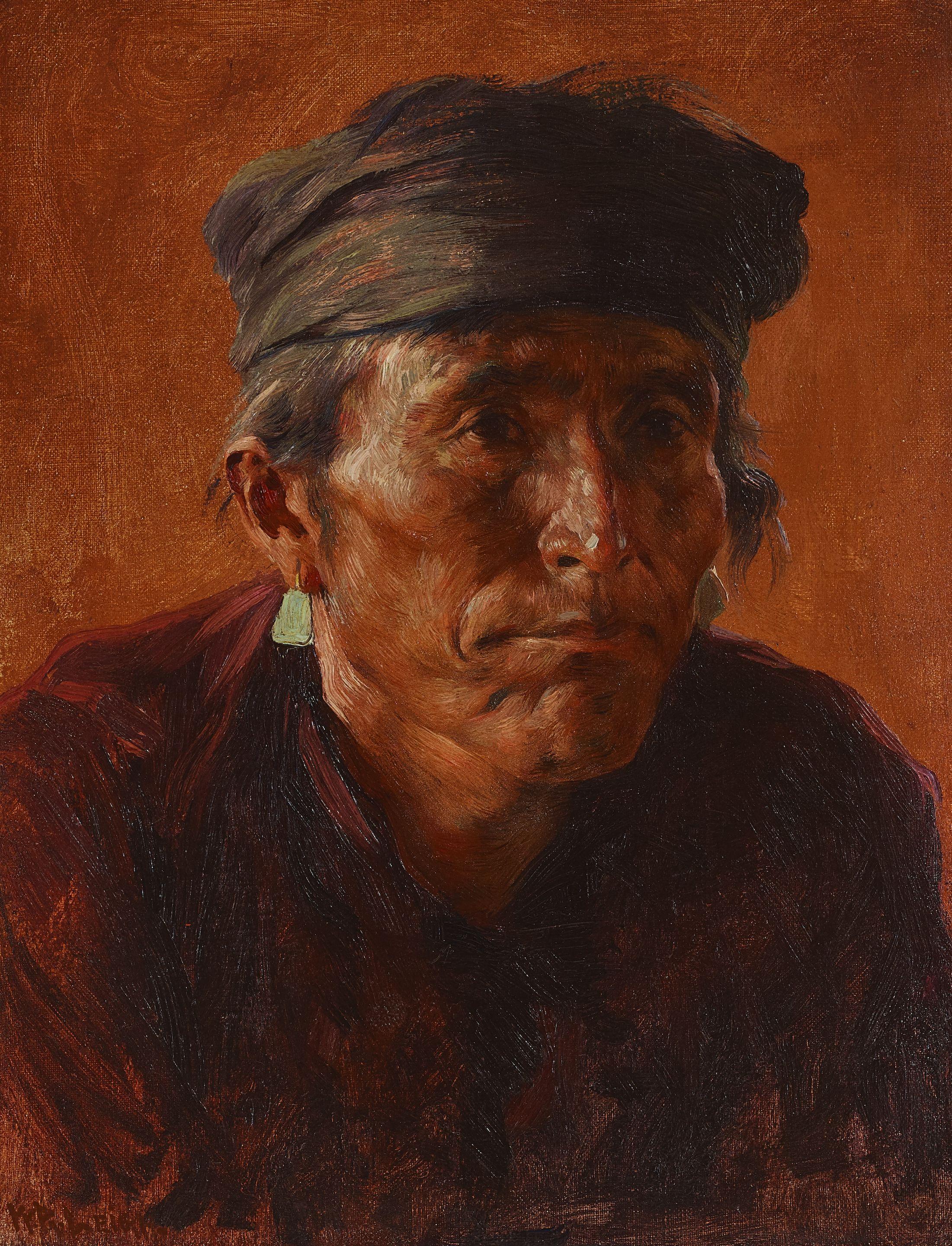 William Robinson Leigh - A Navajo Judge, Kayenta, Arizona