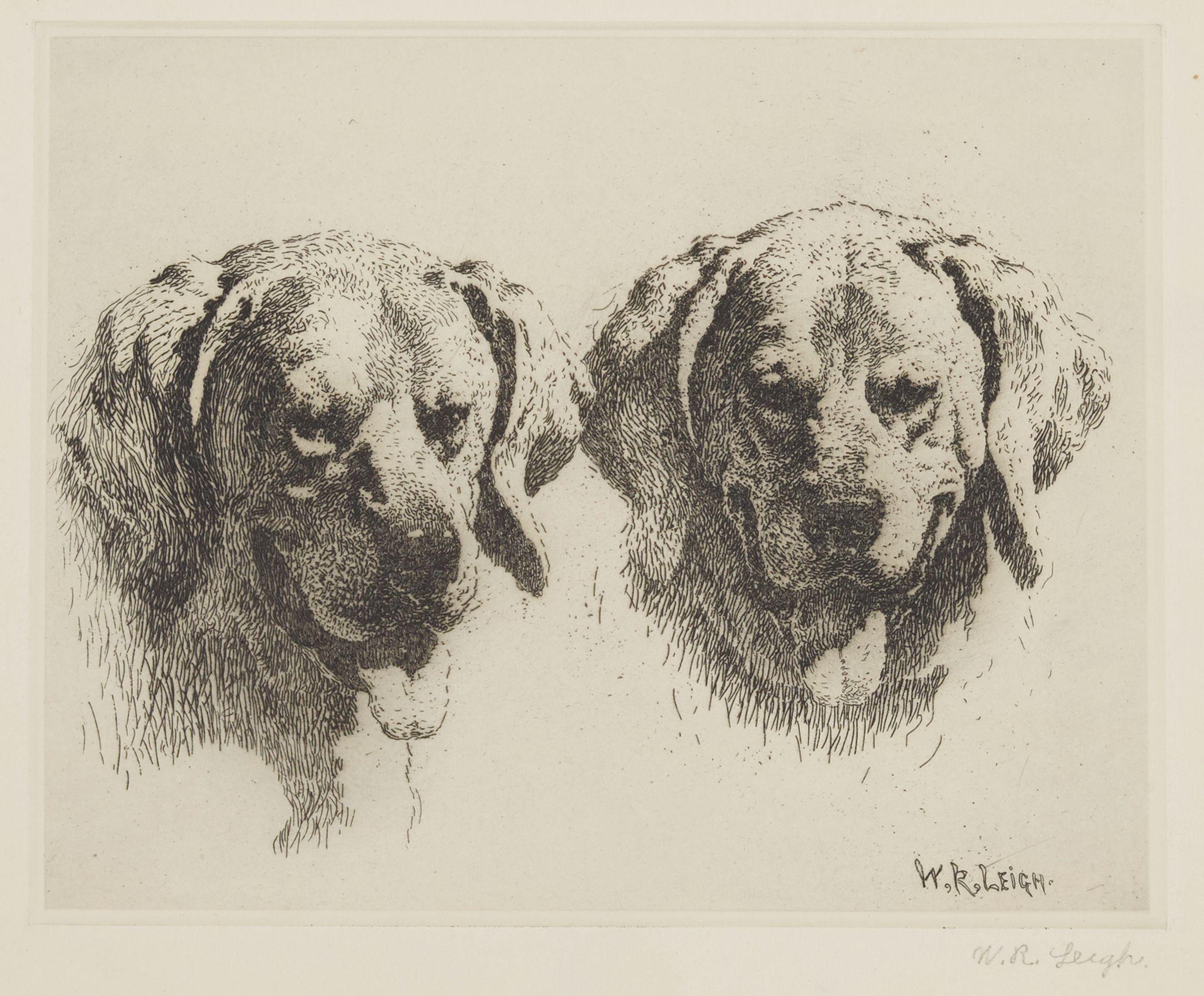 William Robinson Leigh - Bear Dogs