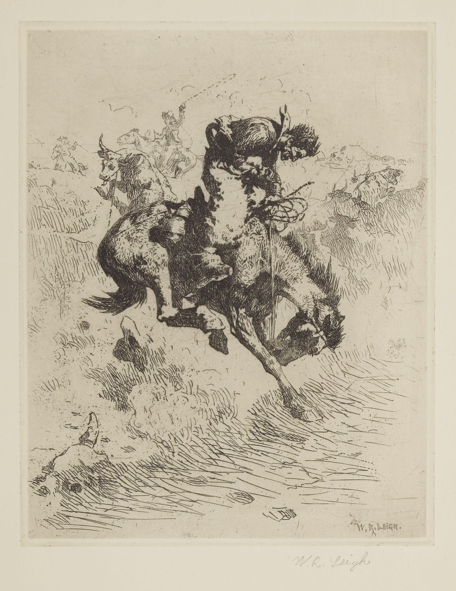 William Robinson Leigh - Foul Rope Right