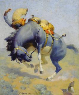 William Robinson Leigh - Hell Bent