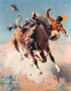 William Robinson Leigh - Hell Hound