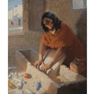 William Robinson Leigh - Indian Girl