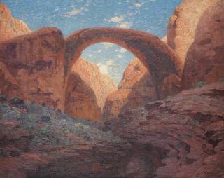 William Robinson Leigh - Rainbow Bridge, Utah