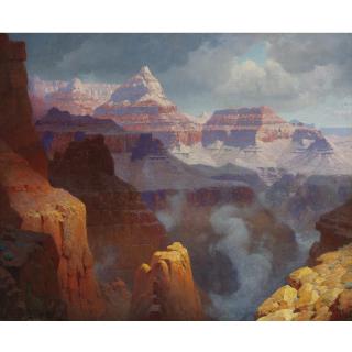 William Robinson Leigh - Temple Of The Indian Gods