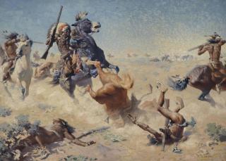 William Robinson Leigh - The Narrowing Circle