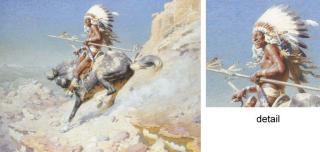 William Robinson Leigh - The Scout