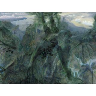 William Robinson - Australian Storm Landscape With Antarctic Beech