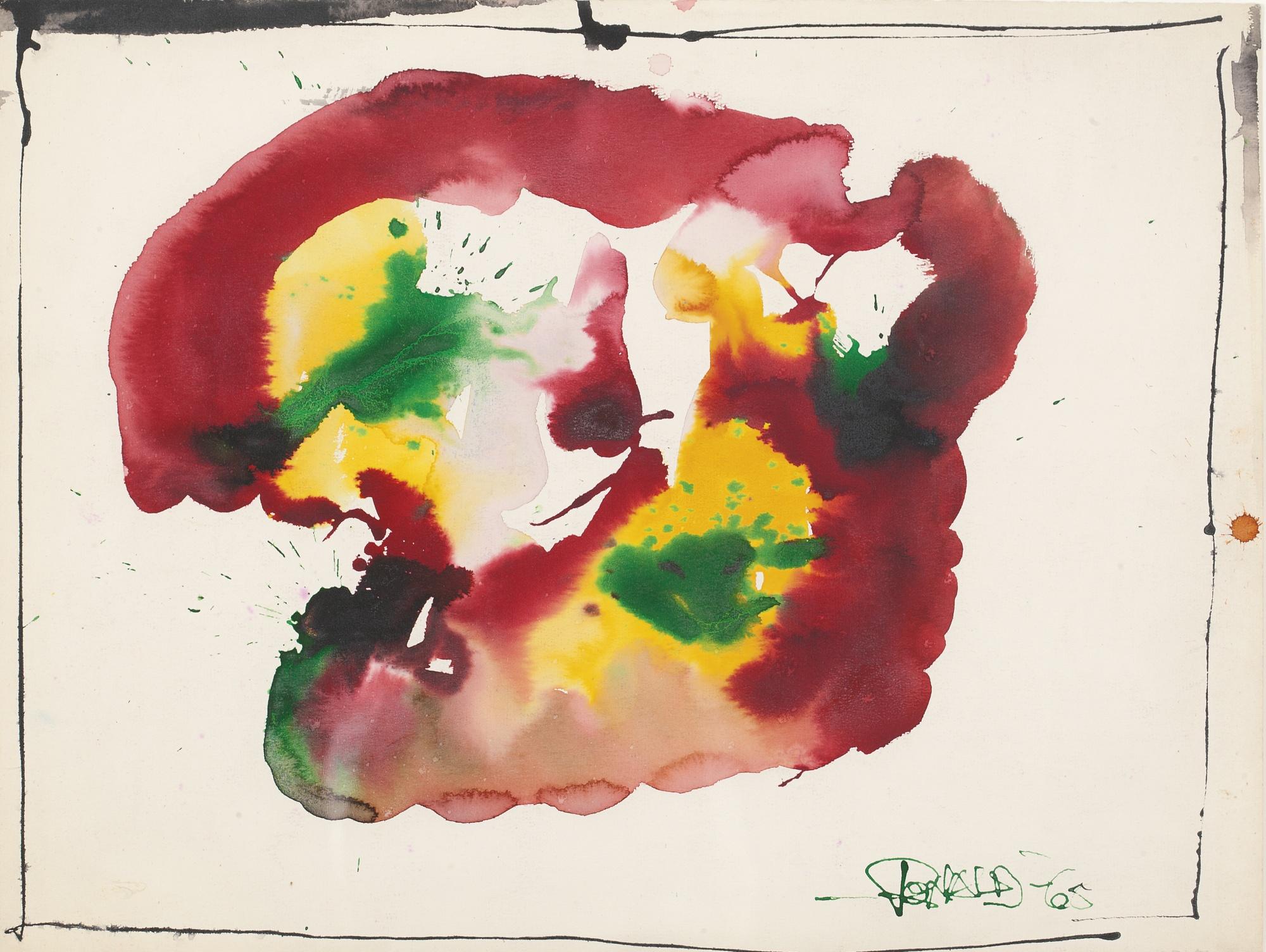 William Ronald - Two Untitled Compositions