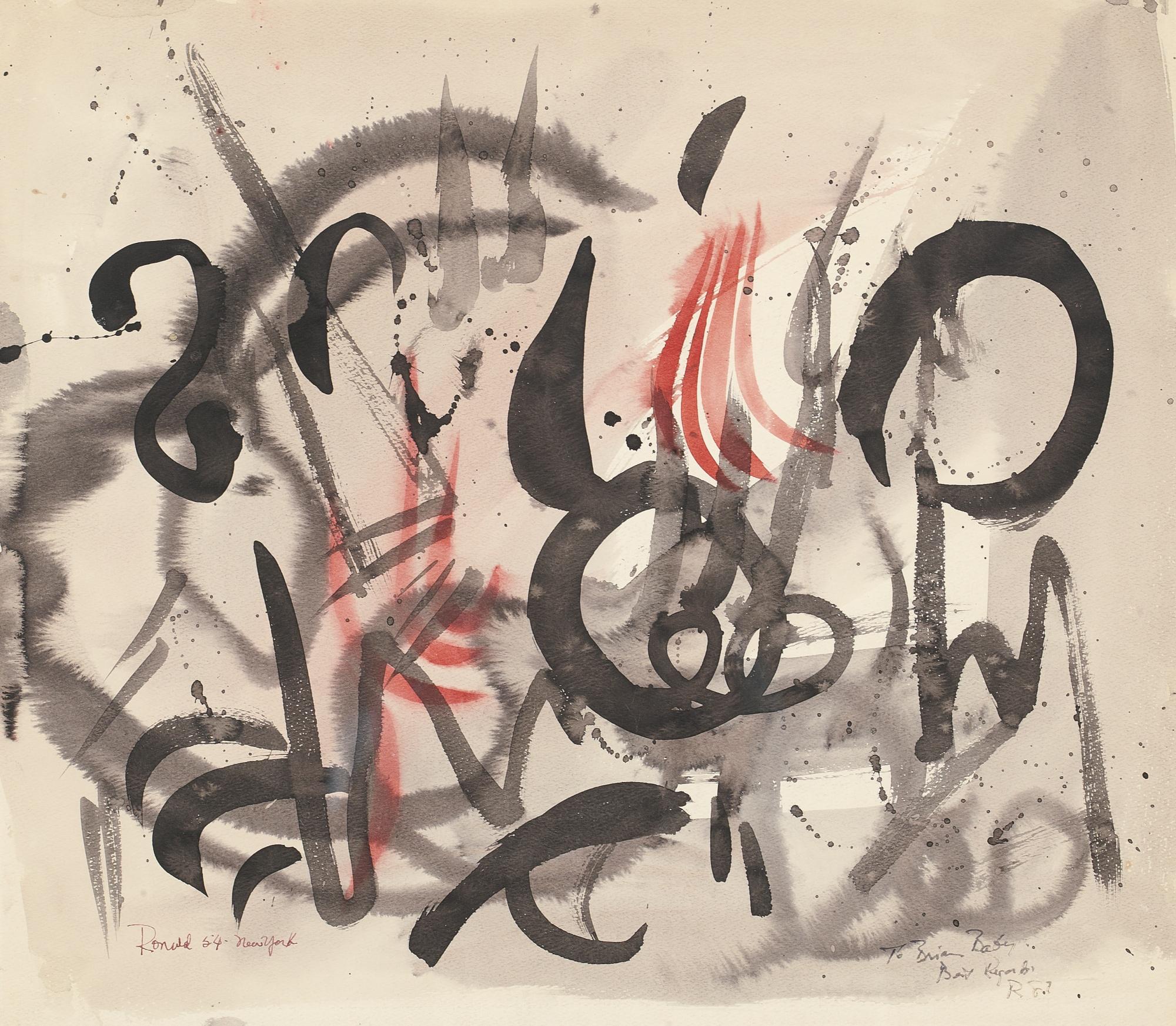 William Ronald - Two Untitled Compositions