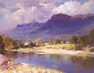 William Rubery Bennett - Burragorong Valley