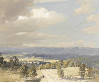 William Rubery Bennett - View Of Burragorang Valley, New South Wales, Australia