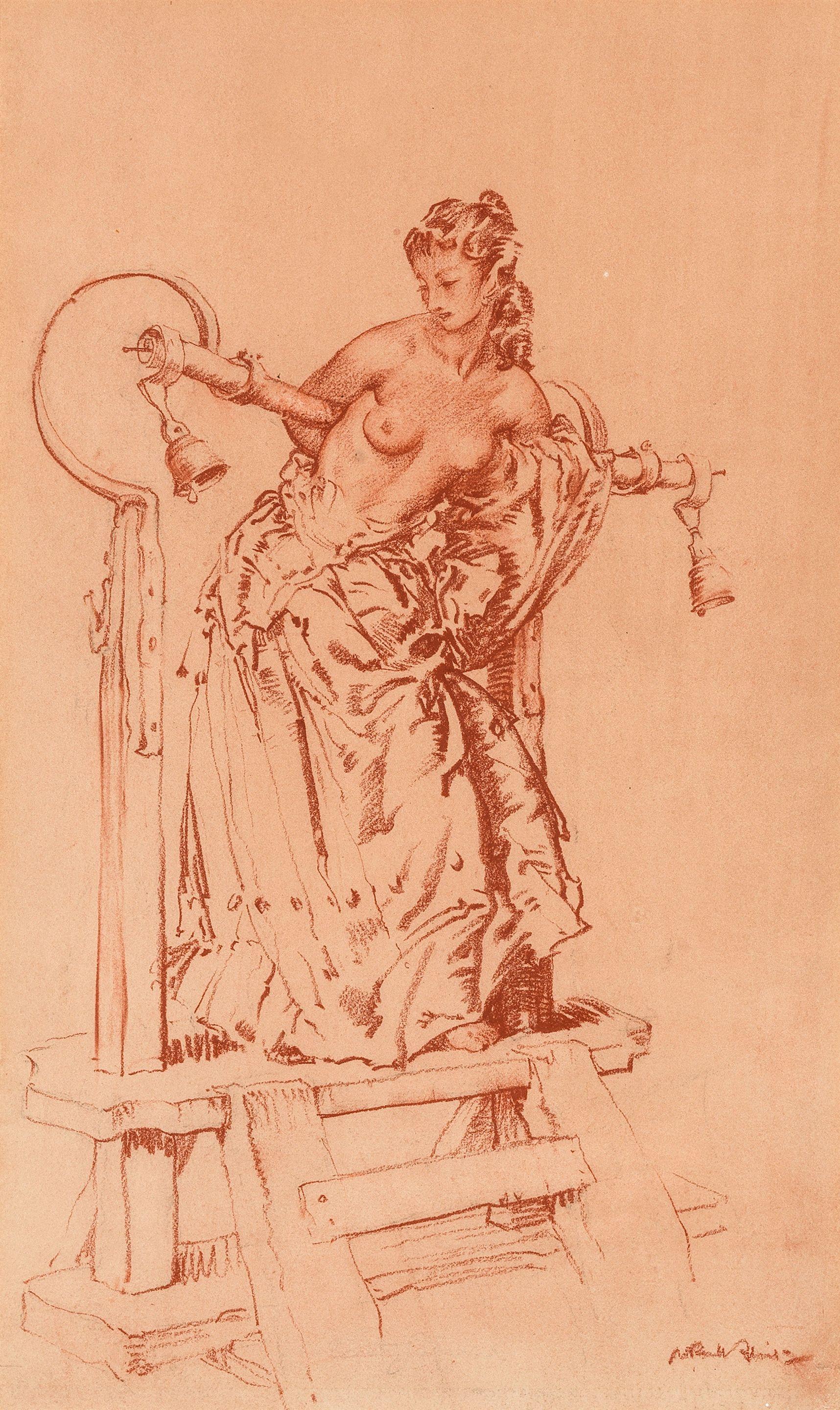 William Russell Flint - Olalla in the Pillory