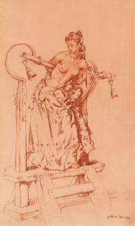 William Russell Flint - Olalla in the Pillory