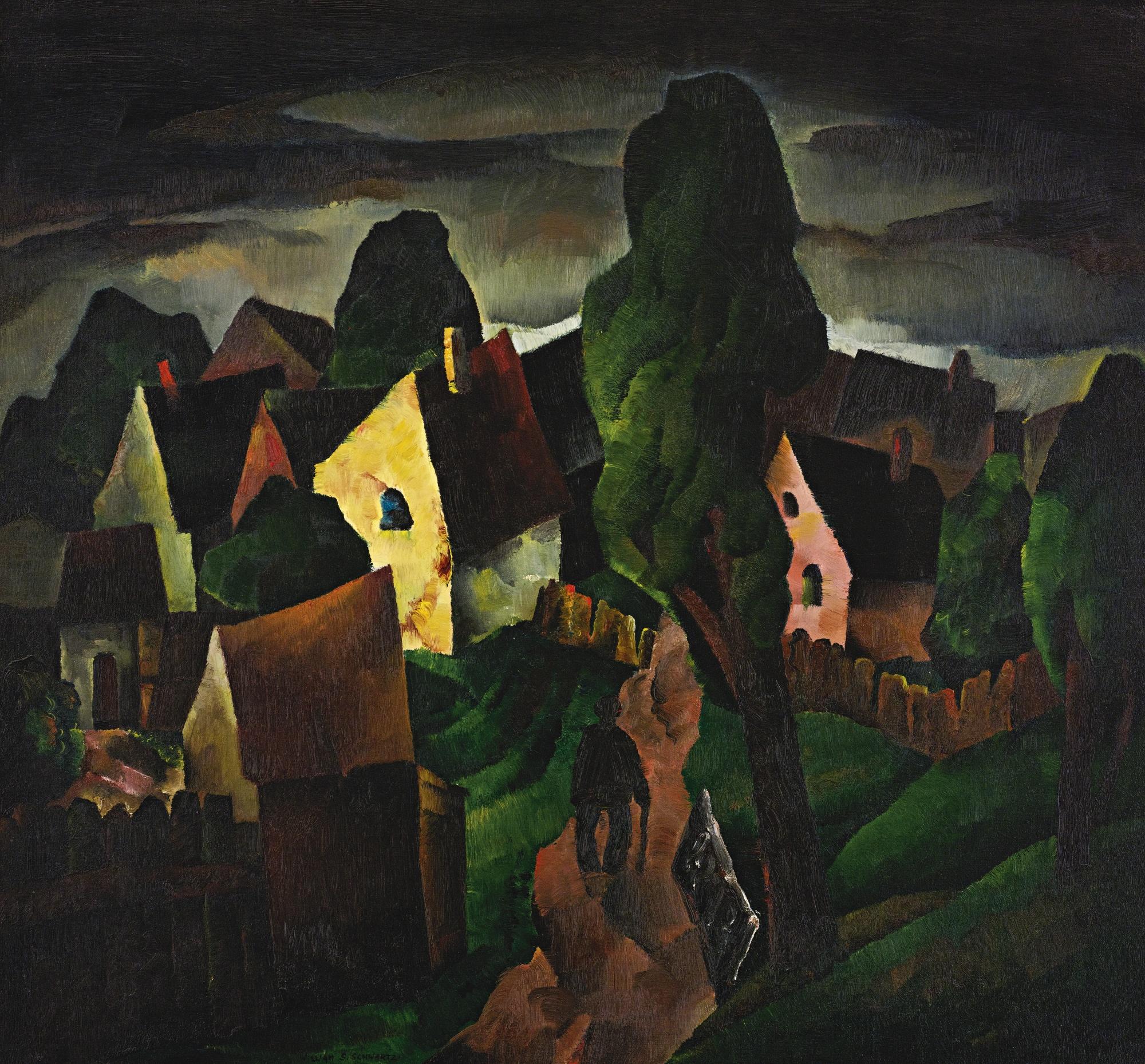 William S. Schwartz - A Countryside