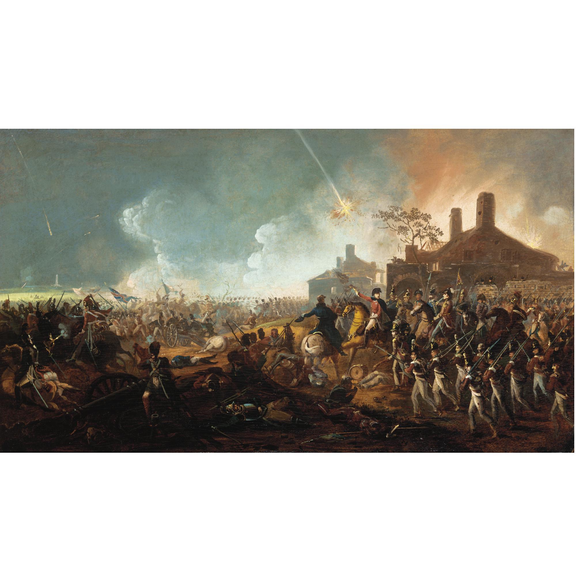 William Sadler - The Duke Of Wellington At La Haye Sainte, The Battle Of Waterloo