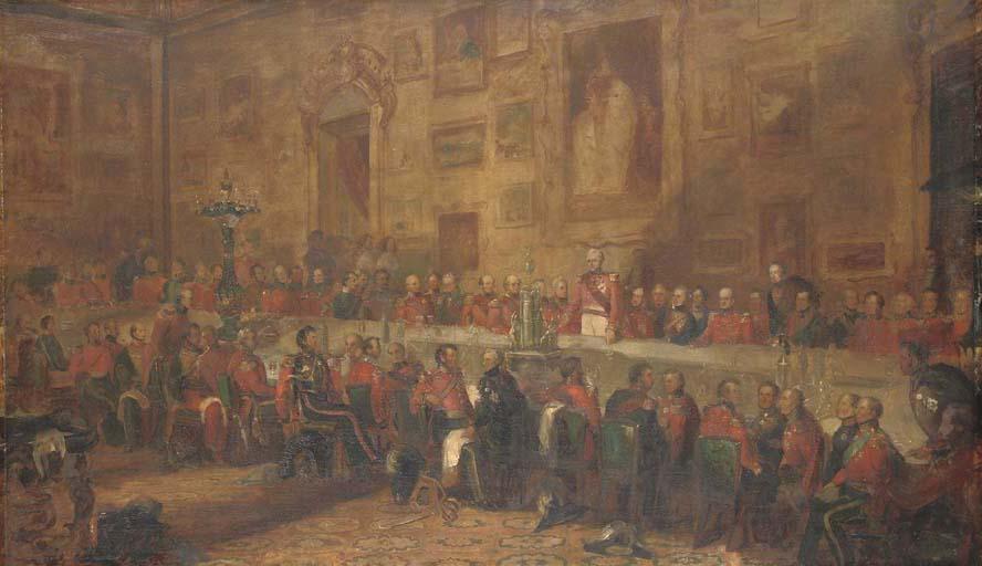 William Salter, R.B.A. - The Waterloo Banquet, 1836