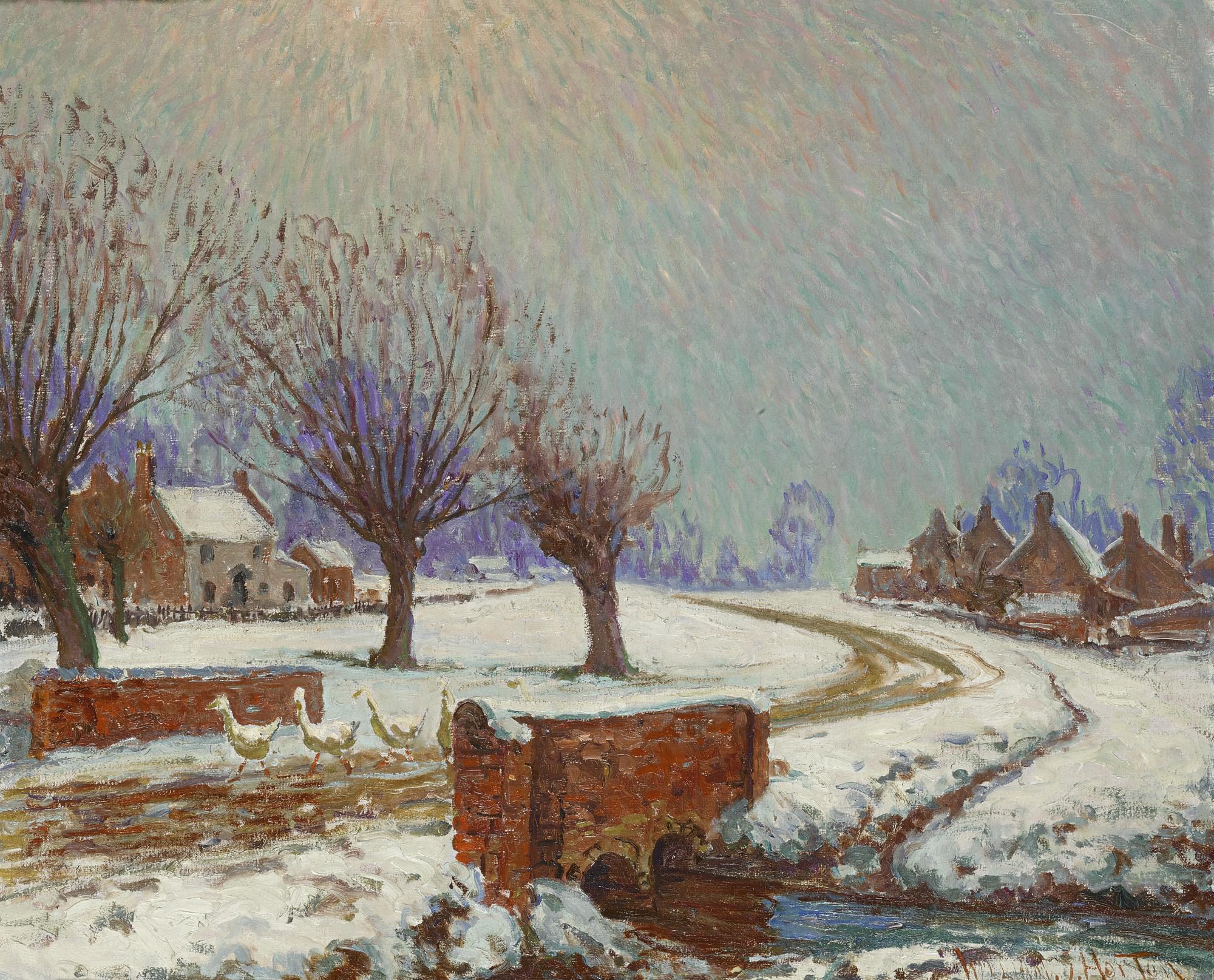 William Samuel Horton - A Country Road In England