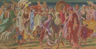 William Samuel Horton - Bacchus Among The Bathers