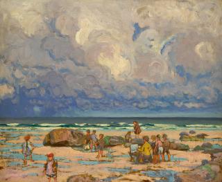 William Samuel Horton - Beach Scene