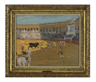 William Samuel Horton - Bull fight in Seville