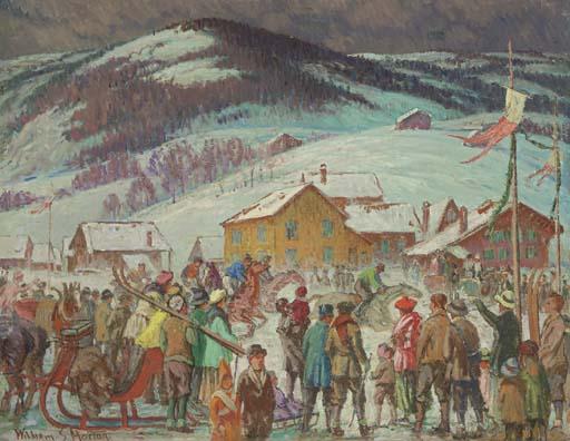William Samuel Horton - The Horse Race