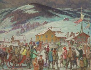 William Samuel Horton - The Horse Race