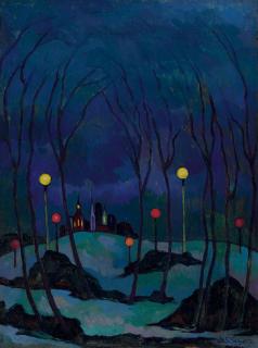 William Samuel Schwartz - Winter Evening