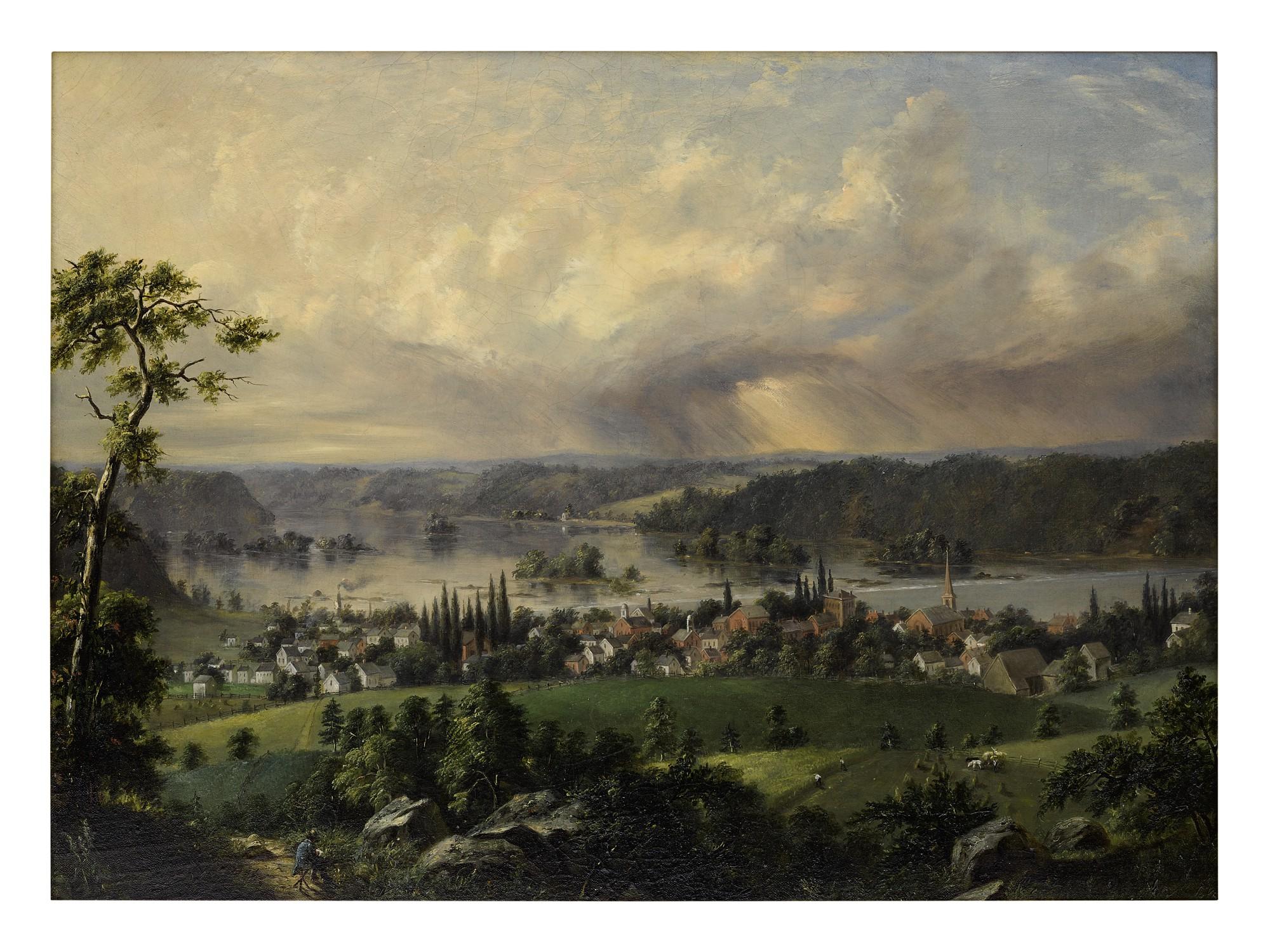 William Sanford Mason - View Of Columbia
