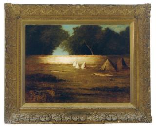 William Sartain - Arab Camp, Algiers