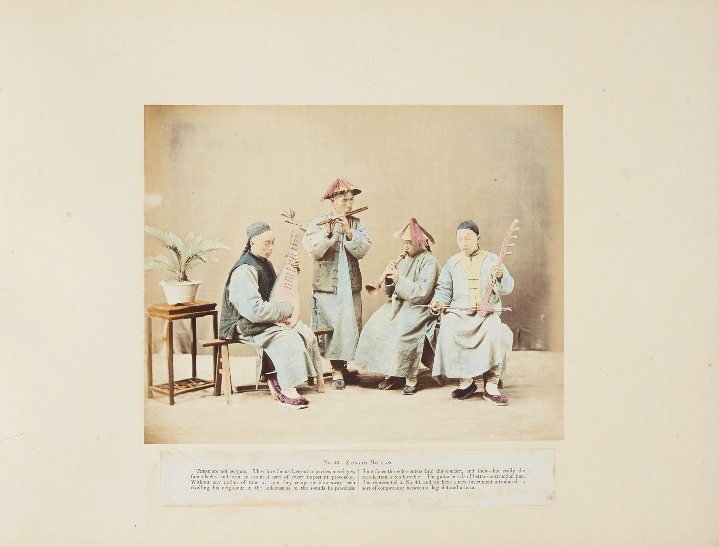 William Saunders - A wood-covered photo albumen prints, ca 1870