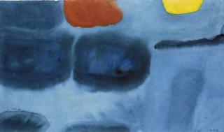 William Scott, R.A. - Blue, Yellow and Red