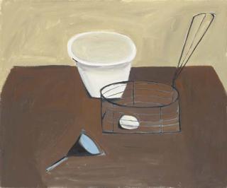 William Scott, R.A. - Bowl and frying basket