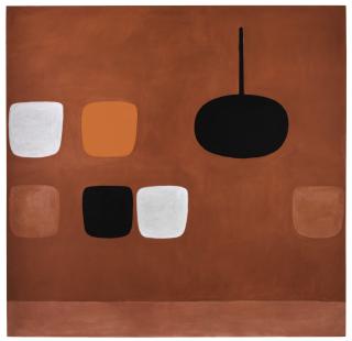 William Scott, R.A. - Dark Earth Scheme