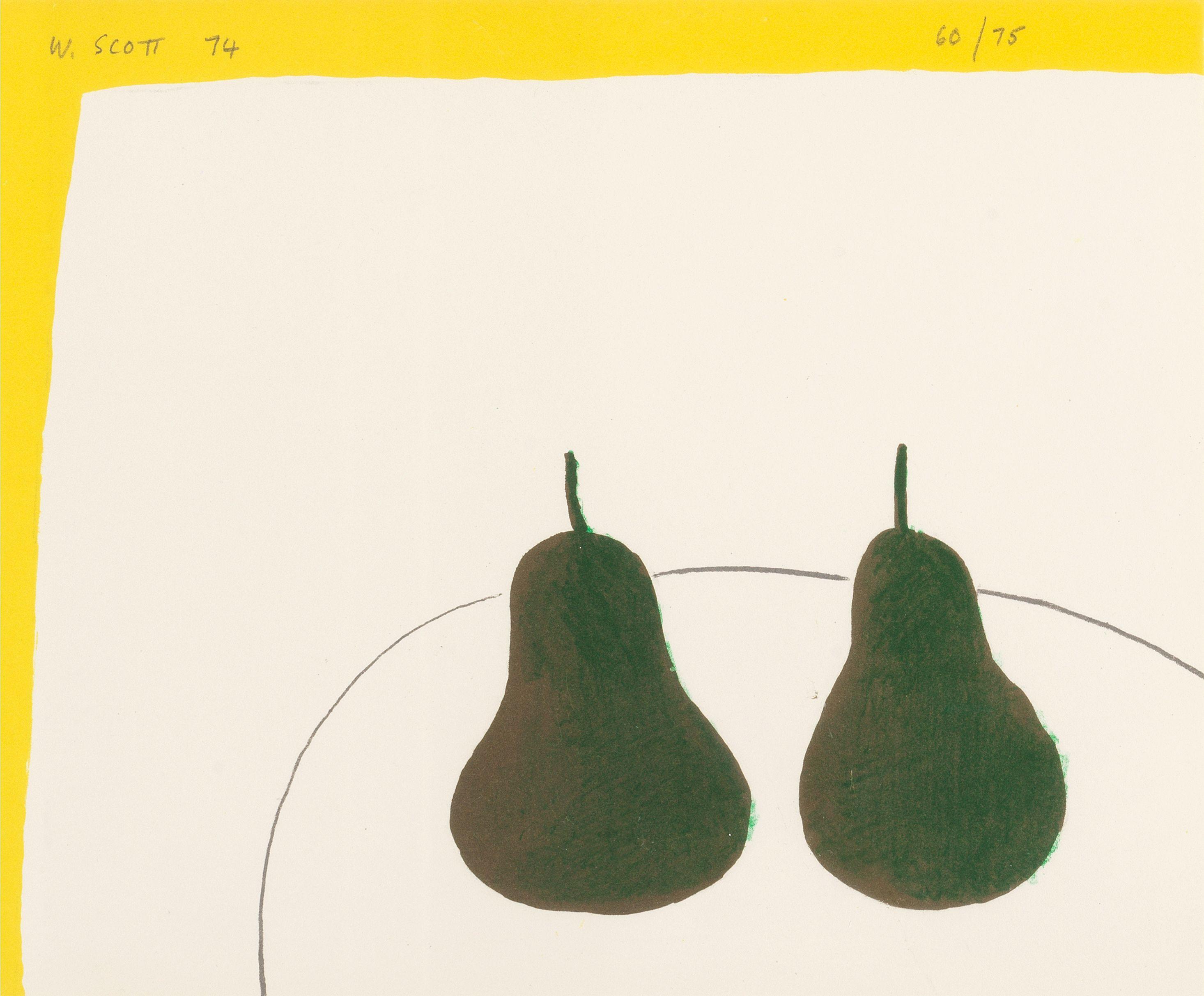 William Scott R.A. - Dark Pears